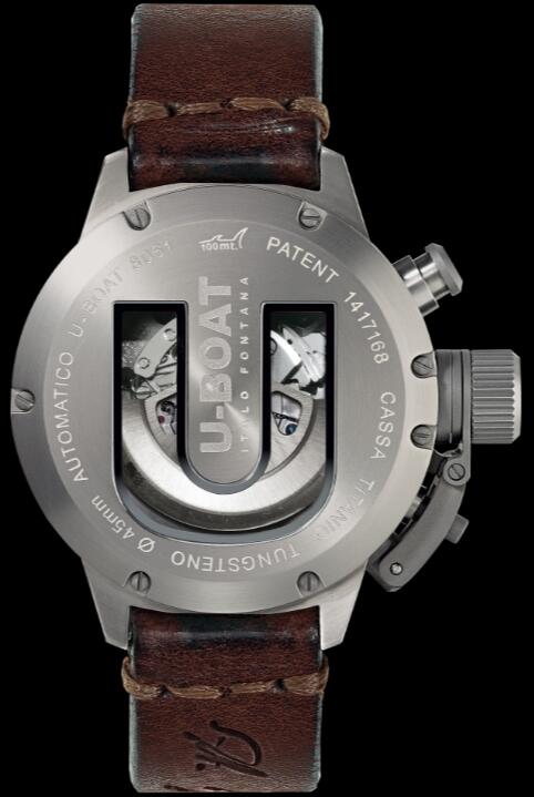 U-BOAT CLASSICO 45 TITANIO TUNGSTENO CA BK 8061 Replica Watch